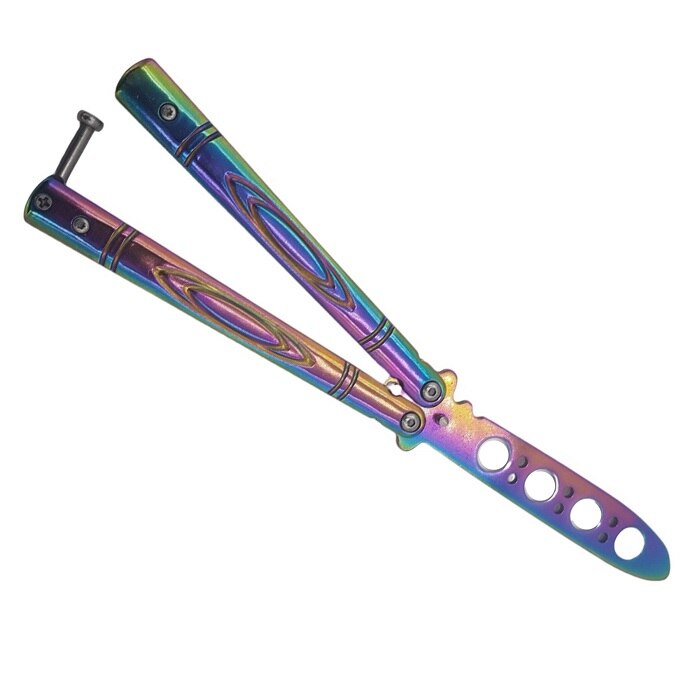 Briceag pentru antrenament Round Stripes fade