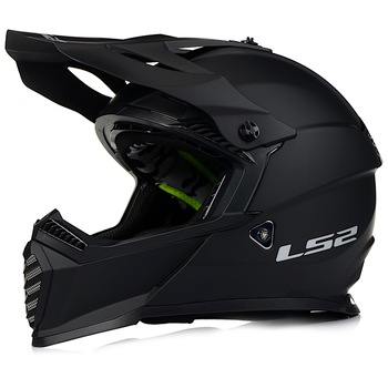 Casca moto, LS2, MX437, Protectie UV, ABS, Negru, L (59-60cm) Casca moto, LS2, MX437, Protectie UV, ABS, Negru, L (59-60cm)