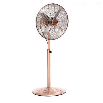 Ventilator cu Picior Copper Retro InnovaGoods Ø 40 cm 55W Ventilator cu Picior Copper Retro InnovaGoods Ø 40 cm 55W