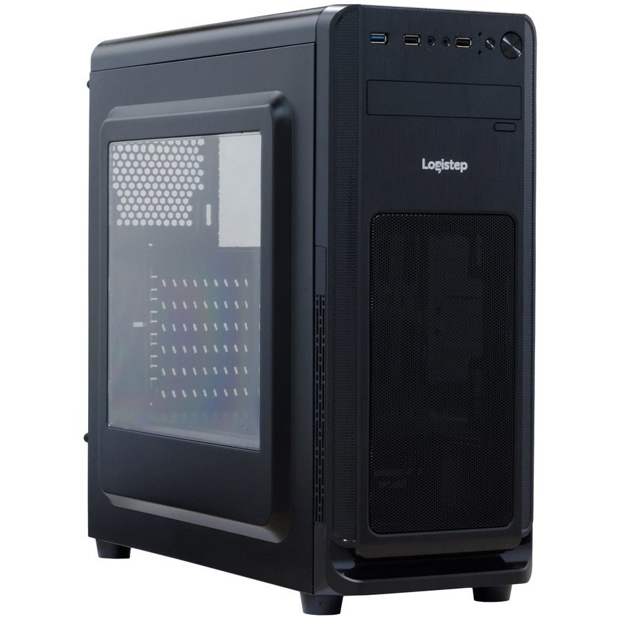 Sistem desktop ITGalaxy OFFICE X Intel Core i3-10100F Quad Core 3.6 GHz 8GB DDR4 SSD 240GB HDD 1TB nVidia GeForce GT 1030 2GB DVD-RW FREE DOS