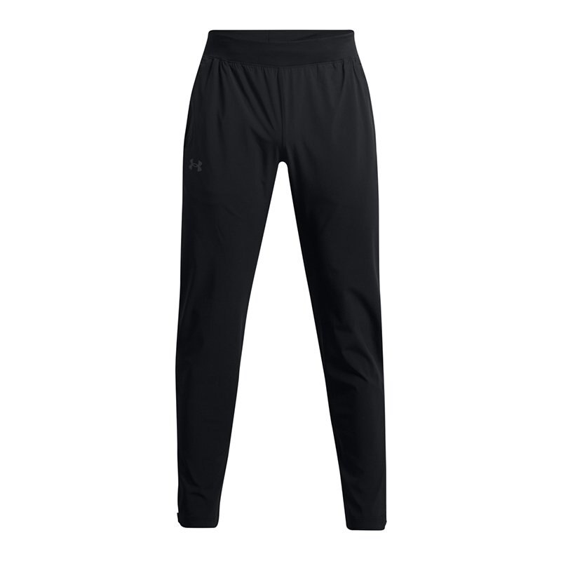 Pantaloni Under Armour Outrun The Storm 1365669-001, Barbati, Negru