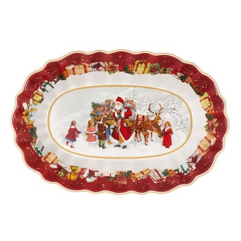 Bol oval Toys Fantasy, Santa Kids, portelan premium, 29x19 cm - Villeroy&Boch - 410916 Bol oval Toys Fantasy, Santa Kids, portelan premium, 29x19 cm - Villeroy&Boch - 410916