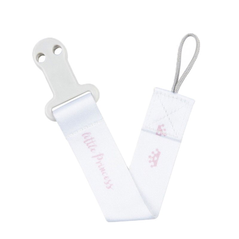 Lant pentru suzeta Canpol Babies 51/025, Alb 0+ luni