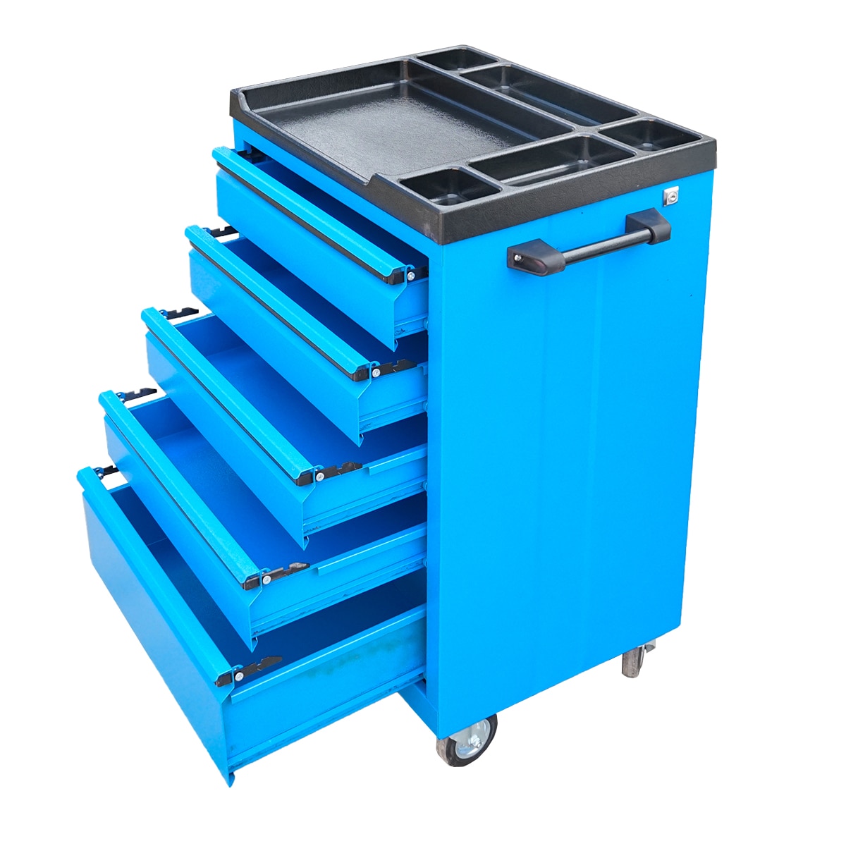 Dulap carucior pentru scule metalic cu 5 sertare 450x700x890mm Breckner Germany