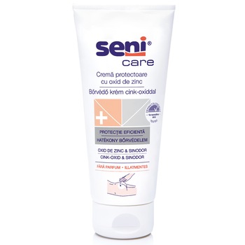 Crema anti escare cu oxid de zinc Seni Care, 100 ml Crema anti escare cu oxid de zinc Seni Care, 100 ml