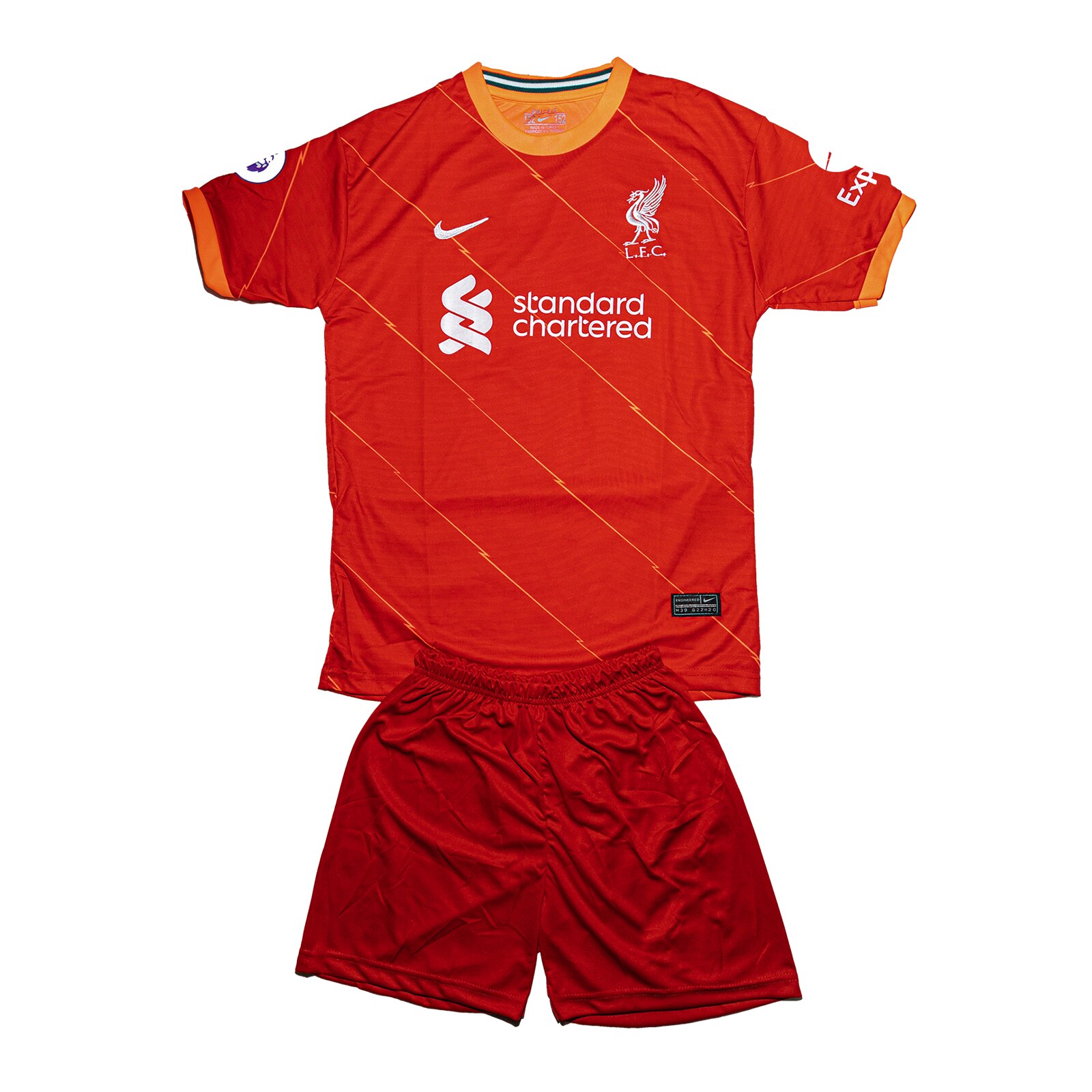 Echipament fotbal copii, Salah, Rosu 128