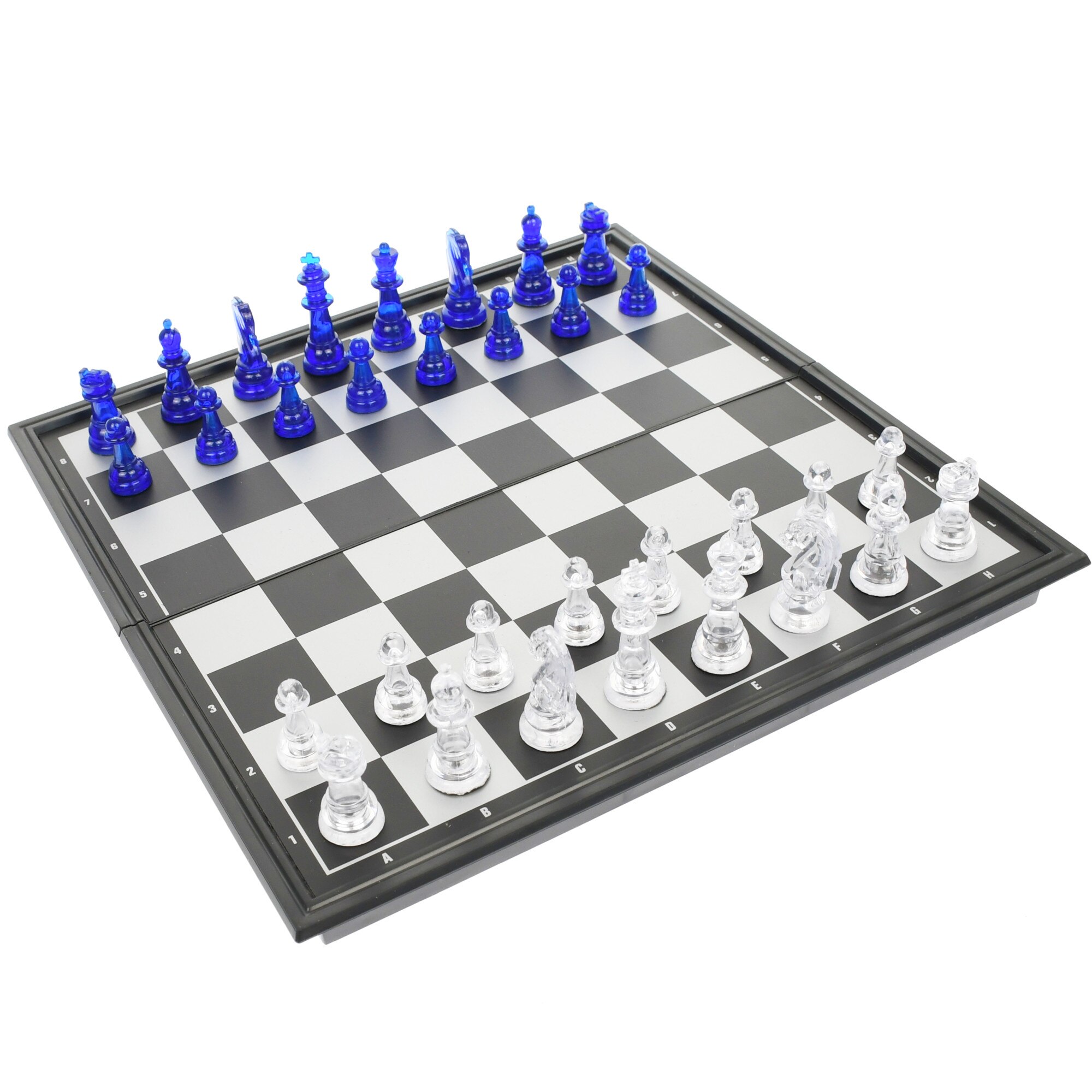 Set Sah piese magnetice, table, dame si alte 9 jocuri - 8613