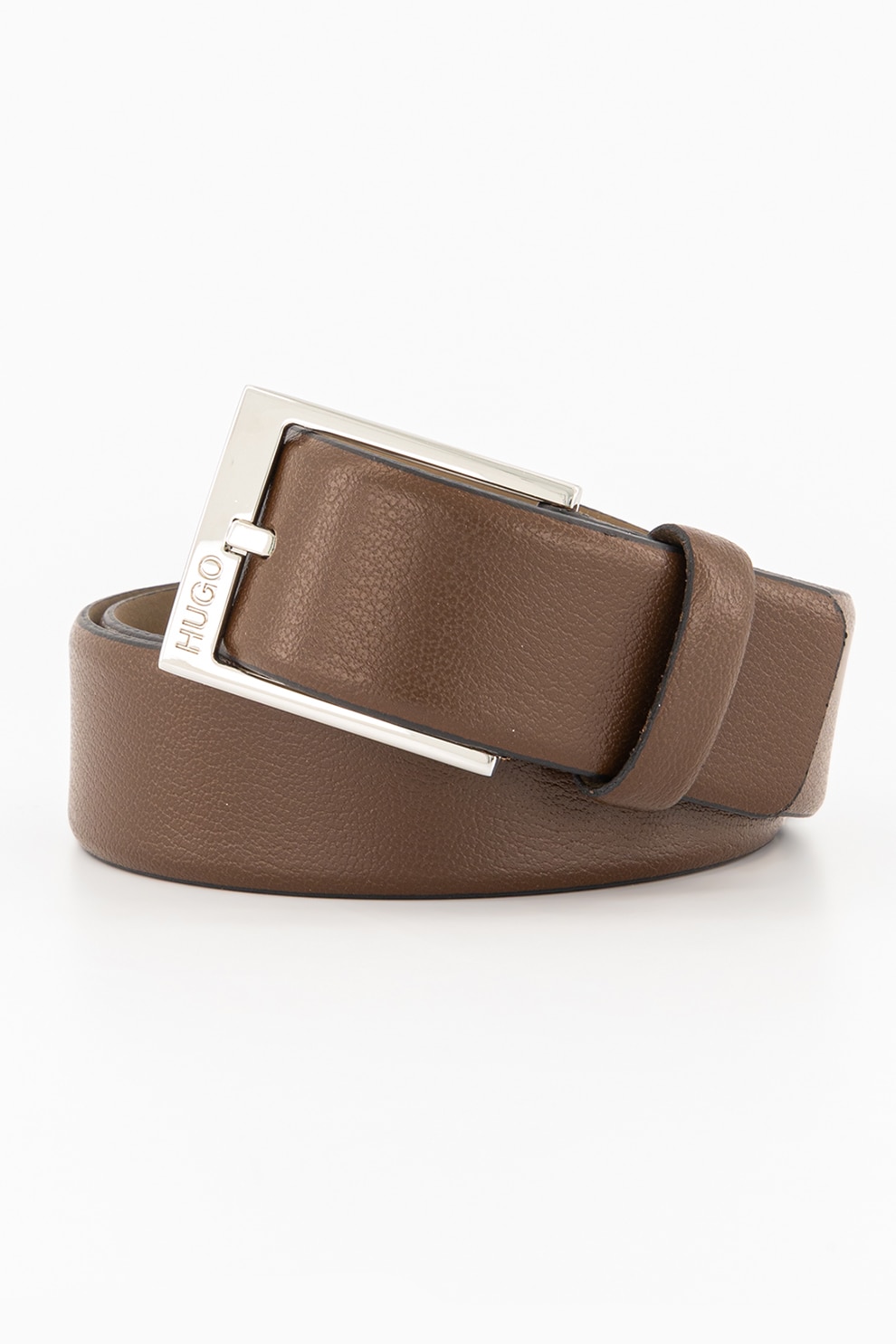 HUGO, Curea din piele cu catarama dreptunghiulara