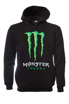 Hanorac pentru barbati Printex, MONSTER Energy, Negru Hanorac pentru barbati Printex, MONSTER Energy, Negru