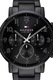 Tommy Hilfiger, Ceas cu functii multiple si bratara metalica, Negru