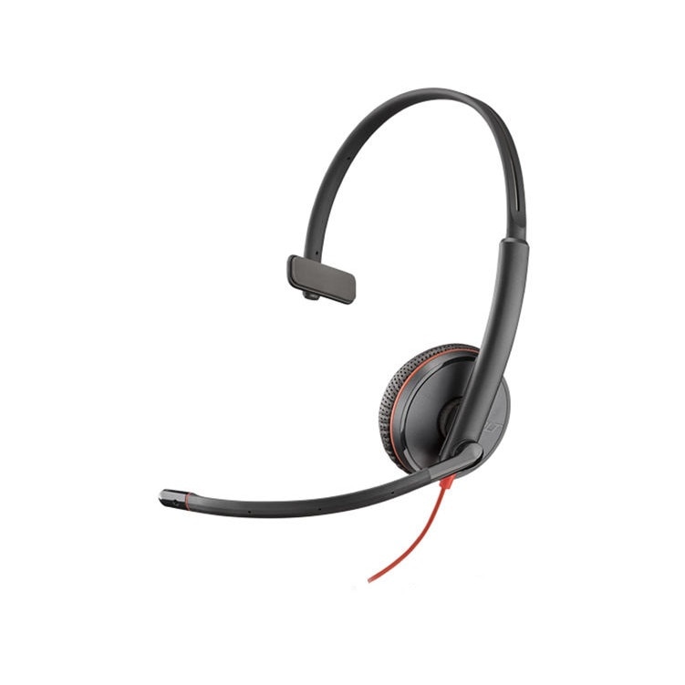 Casti USB-C Plantronics Blackwire C3210 cu microfon 209748-101, Negru