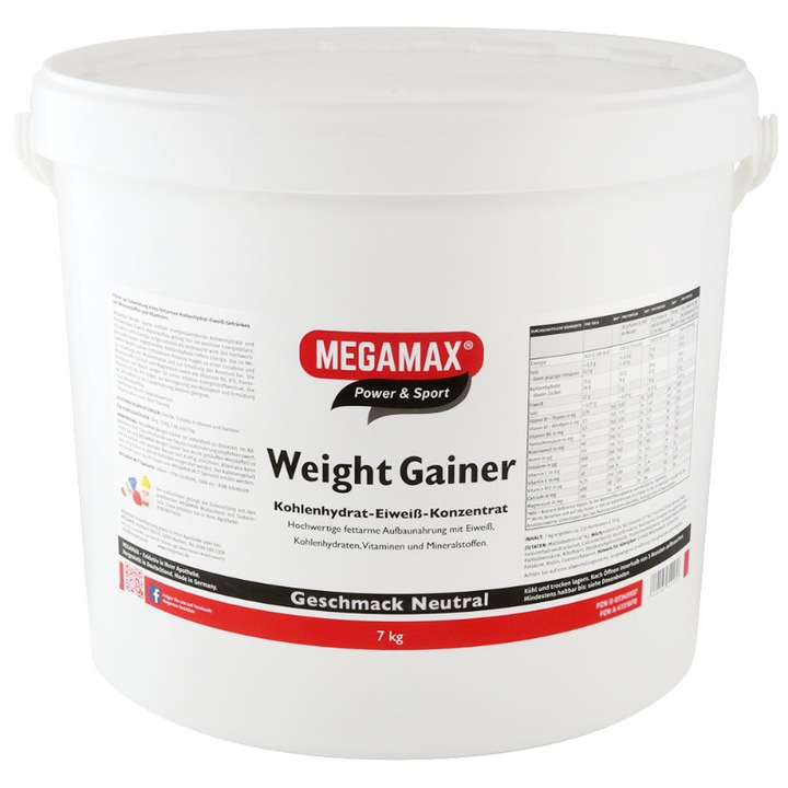 Proteina pentru crestere greutate, Megamax, 7 kg