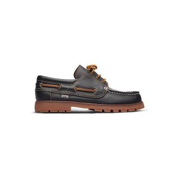 Pantofi baieti, Camper, Compas, Piele naturala, Maro, K800416-001 Pantofi baieti, Camper, Compas, Piele naturala, Maro, K800416-001