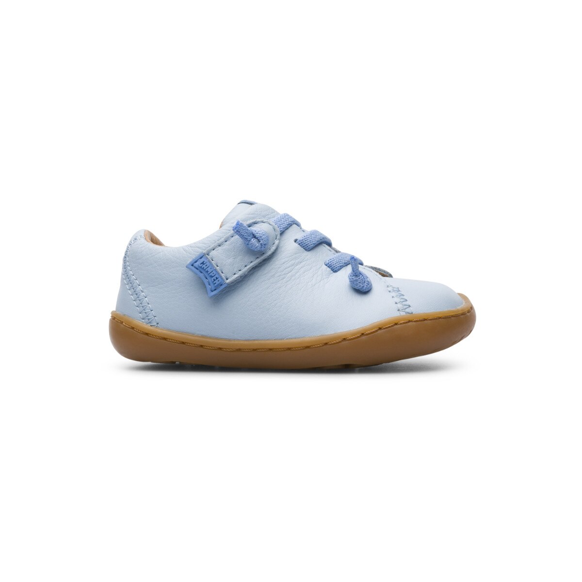 Pantofi baieti, Camper, Peu Cami , Piele naturala, Albastru