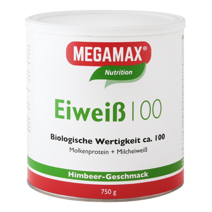 Proteina zer, Megamax, Aroma zmeura, 750 g