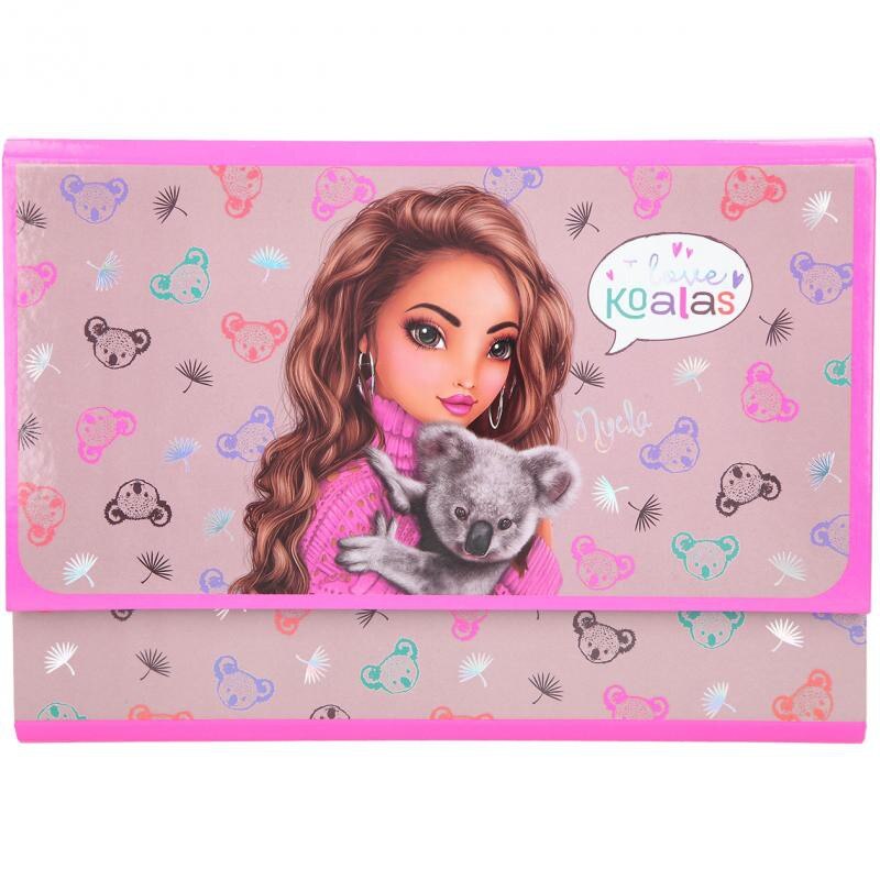 Mapa pentru scrisori Top Model, Koala, Roz