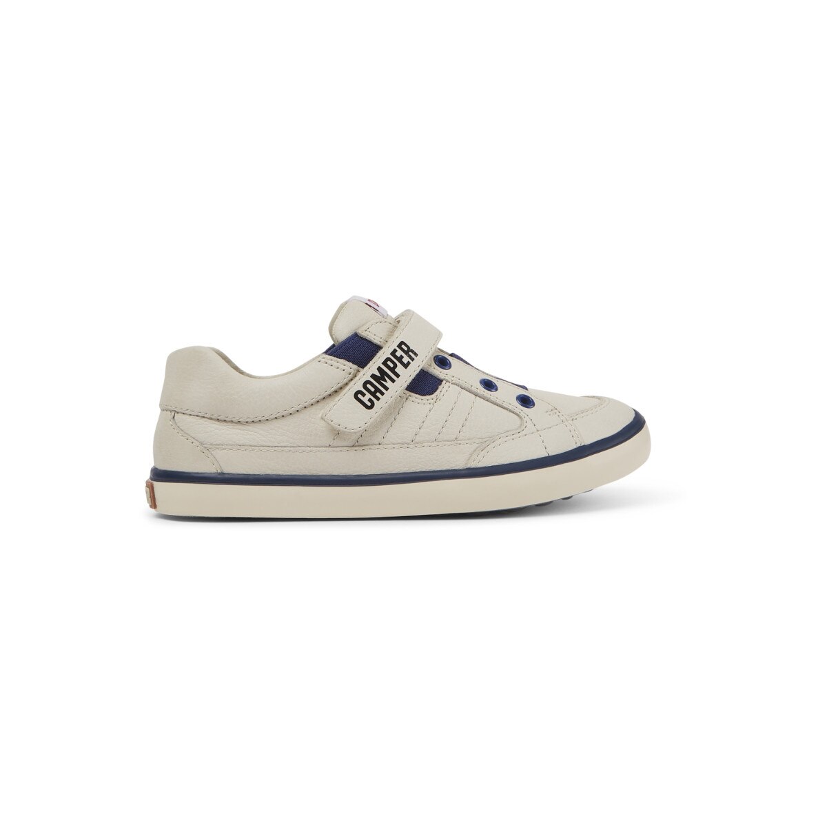 Pantofi Baieti, Camper, Pursuit, Piele naturala, Bej