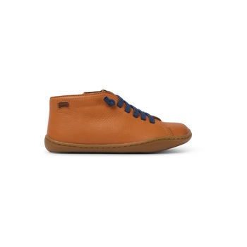 Pantofi Baieti, Camper, Peu Cami, Piele naturala, Portocaliu inchis Pantofi Baieti, Camper, Peu Cami, Piele naturala, Portocaliu inchis