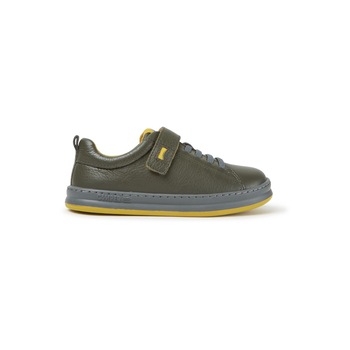 Pantofi Baieti, Camper, Runner Four, Piele naturala, Verde inchis, K800319-011 Pantofi Baieti, Camper, Runner Four, Piele naturala, Verde inchis, K800319-011