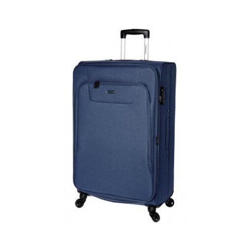 Set Trolere, Poliester, 4 Roti, Diplomat, ZC 984 - 3 Piese, Bleumarin