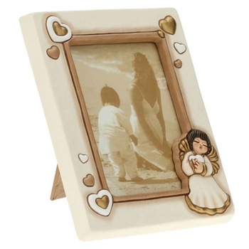 Rama mare foto, cu inger, ceramica THUN, 17 × 12.5 cm Rama mare foto, cu inger, ceramica THUN, 17 × 12.5 cm