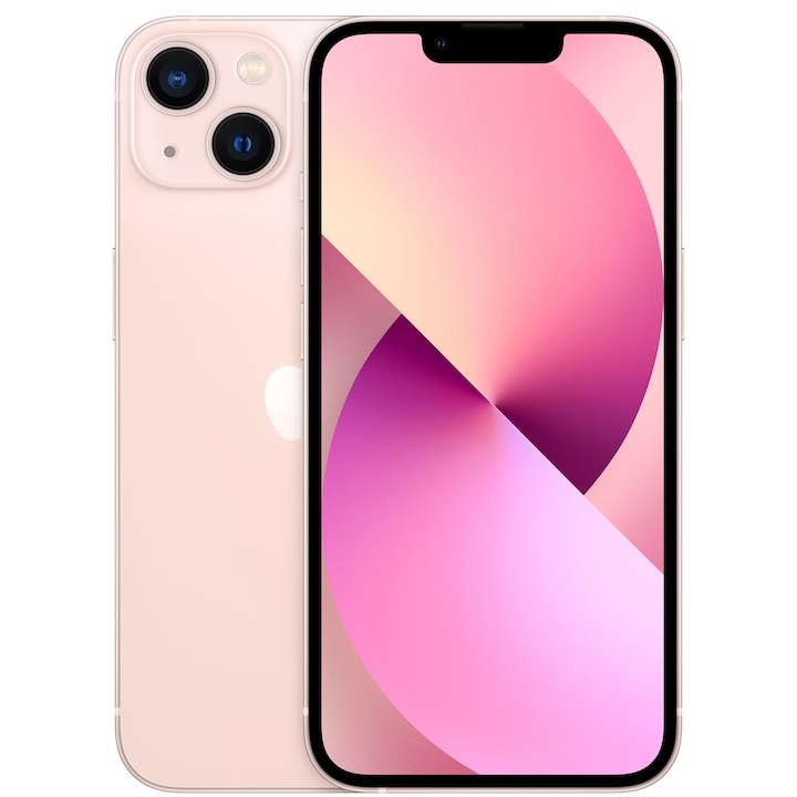 Apple iPhone 13 Mobiltelefon, Kártyafüggetlen, 128GB, 5G, rózsaszín