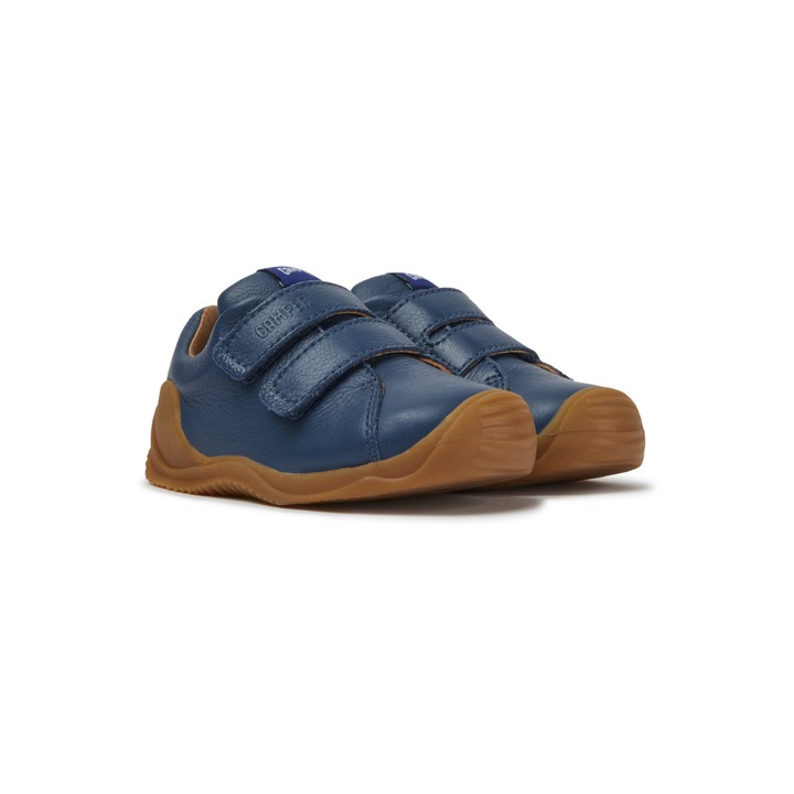 Pantofi Baieti, Camper, Dadda , Piele naturala, Albastru deschis, 21 EU