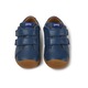 Pantofi Baieti, Camper, Dadda , Piele naturala, Albastru deschis, 21 EU