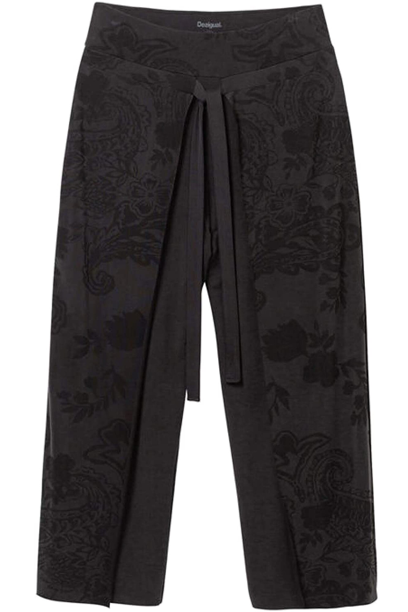 Pantaloni dama Desigual 19WOPK02, Negru, S