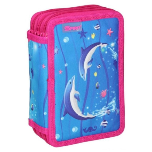 Penar echipat cu trei niveluri Dolphins, Spirit, 19,5 x 13 x 6 cm