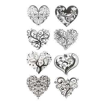 Tatuaj temporar 21 x 10 cm, Nevermore® KR138 Tatuaj temporar 21 x 10 cm, Nevermore® KR138