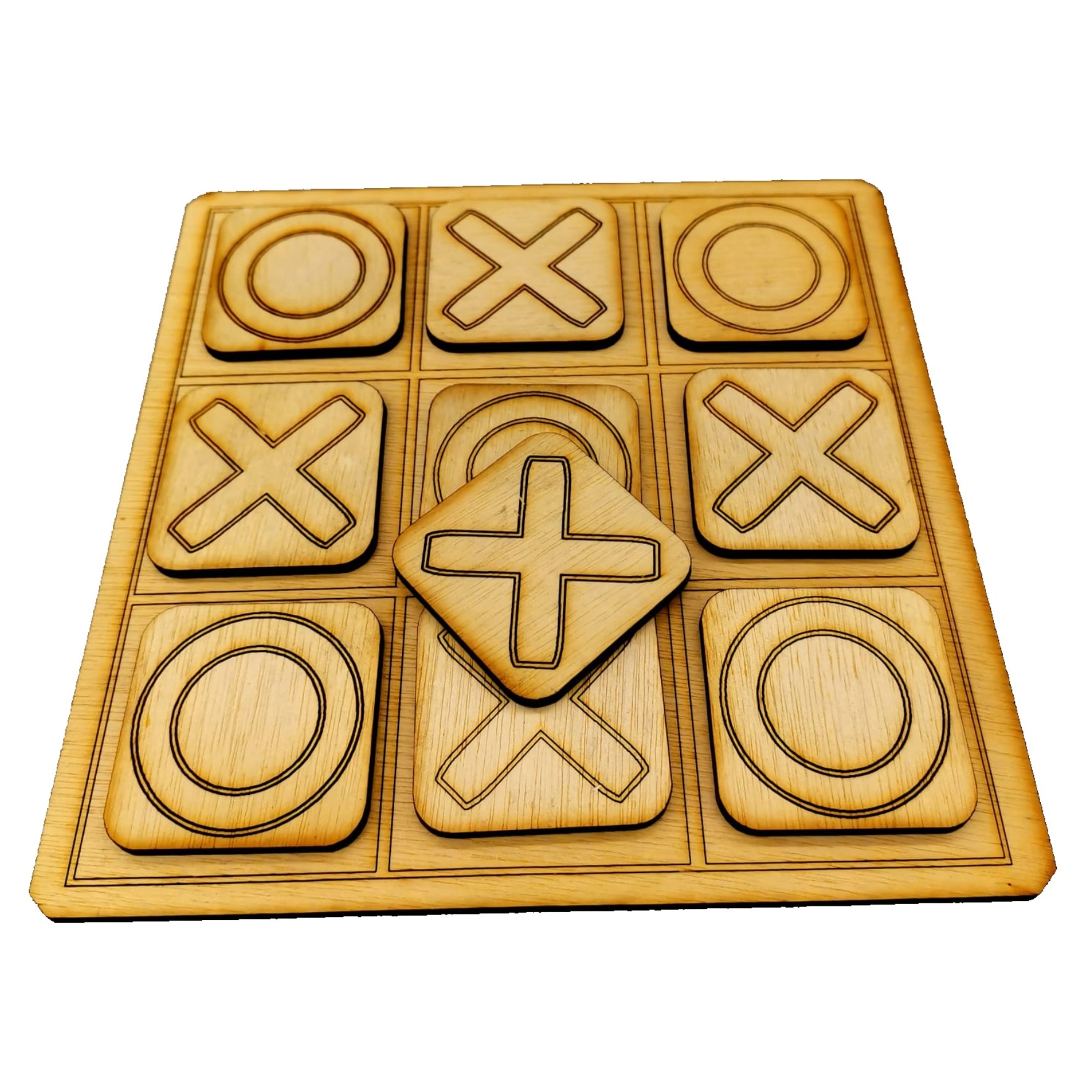 Joc Tic Tac Toe, ClauM, lemn