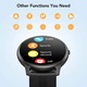 Ceas SmartWatch si Bratara Fitness 2in1 WiX™, Carcasa UltraSlim, Apelare Bluetooth FULL Touch Fitness Tracker, Monitorizare Ritm Cardiac, Oximetru SpO2, Notificari Apeluri/Social Media, Autonomie 10 zile, Multi Sport, Calorii, SmartVIBE, Gold Edition