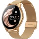 Ceas SmartWatch si Bratara Fitness 2in1 WiX™, Carcasa UltraSlim, Apelare Bluetooth FULL Touch Fitness Tracker, Monitorizare Ritm Cardiac, Oximetru SpO2, Notificari Apeluri/Social Media, Autonomie 10 zile, Multi Sport, Calorii, SmartVIBE, Gold Edition