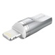 Orico ML01-SV-BP adapter, miniadapter mikro USB-ről világításra, mágneses, ezüst