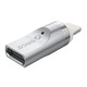 Orico ML01-SV-BP adapter, miniadapter mikro USB-ről világításra, mágneses, ezüst