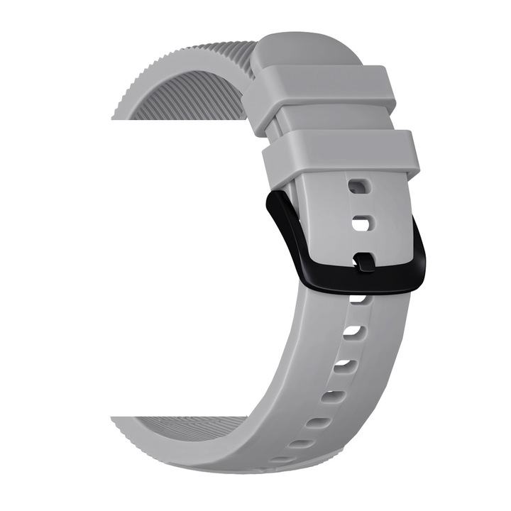 Силиконова каишка за часовник Samsung, сива, TLF-BBL2957