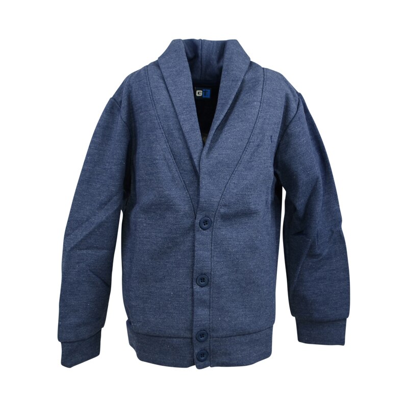 Cardigan cu maneca lunga pentru baieti GT 6173, Bleumarin 110 CM Standard
