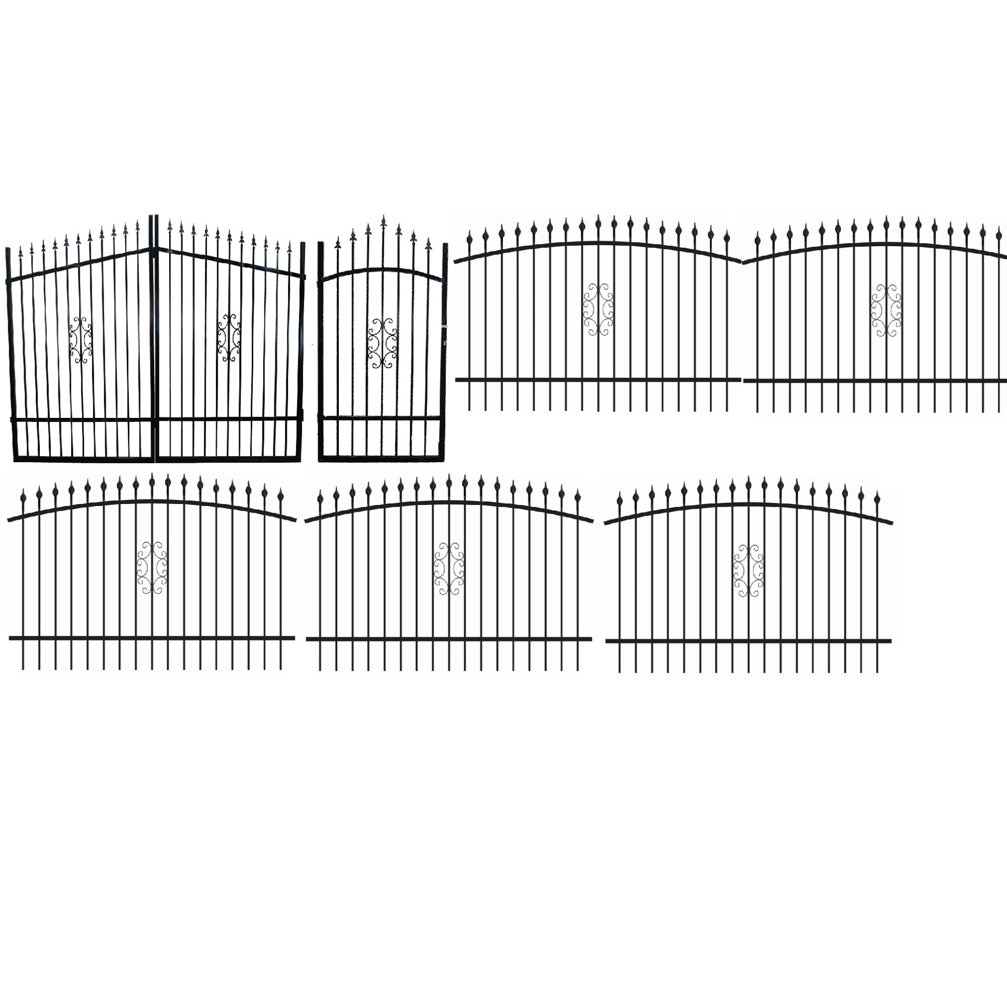 Set fatada gard GC007 13.9 m