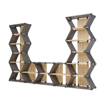 Comoda TV modulara, ntropy, 300x196x37, Stejar Nebraska, Beton Chicago si melaminat egger Comoda TV modulara, ntropy, 300x196x37, Stejar Nebraska, Beton Chicago si melaminat egger