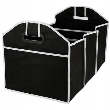 Organizator multicompartimentat pentru portbagaj, Zola®, pliabil, manere solide, negru, 55x33x32x2 cm Organizator multicompartimentat pentru portbagaj, Zola®, pliabil, manere solide, negru, 55x33x32x2 cm