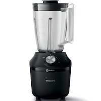 Blender Philips HR2191/01 Seria 3000, Sistem ProBlend, capacitate maxima 2L, capacitate efectiva 1.25L, 2viteze + impuls, zdrobeste gheata, aplicatia NutriU pentru mai multe idei de retete, Negru