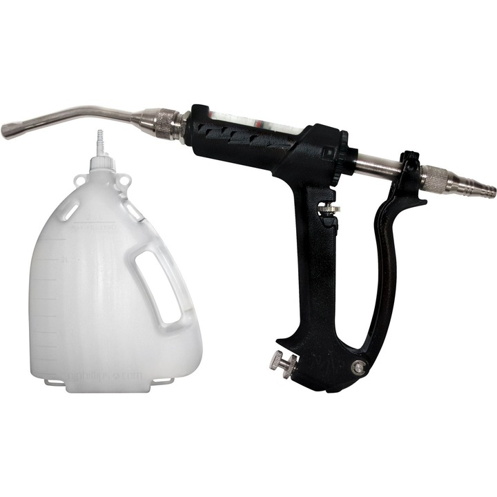 Pistolet dozator din metal NJPhilips cu bidon 2,5 L