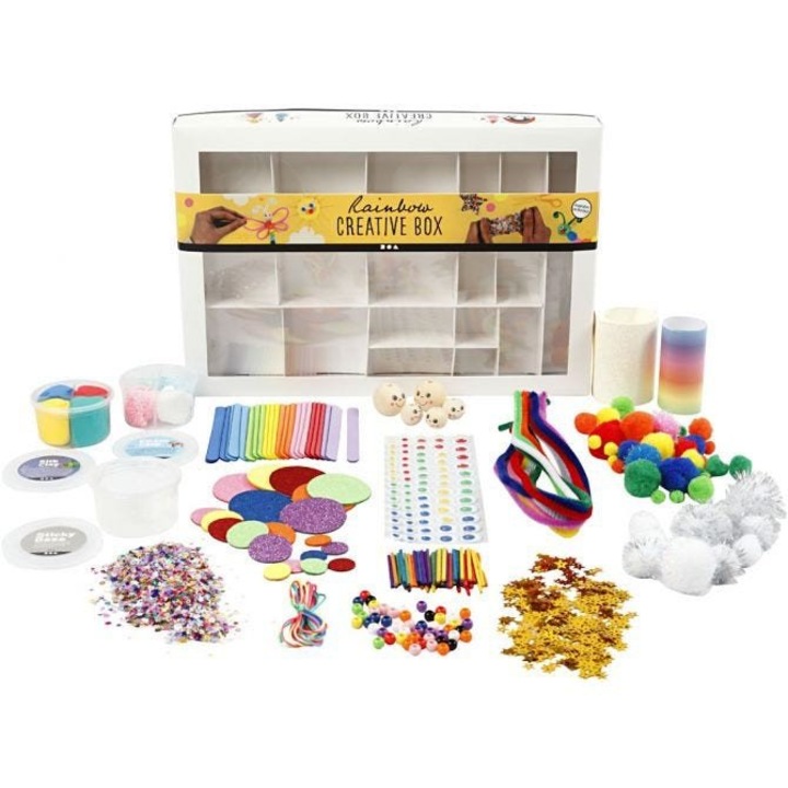 Set de creatie DIY Kit, Creative Box, 200 bucati