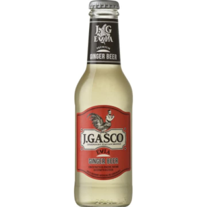 J.Gasco Ginger Beer Evia (gyömbérsör, cukormentes) (0,2l)