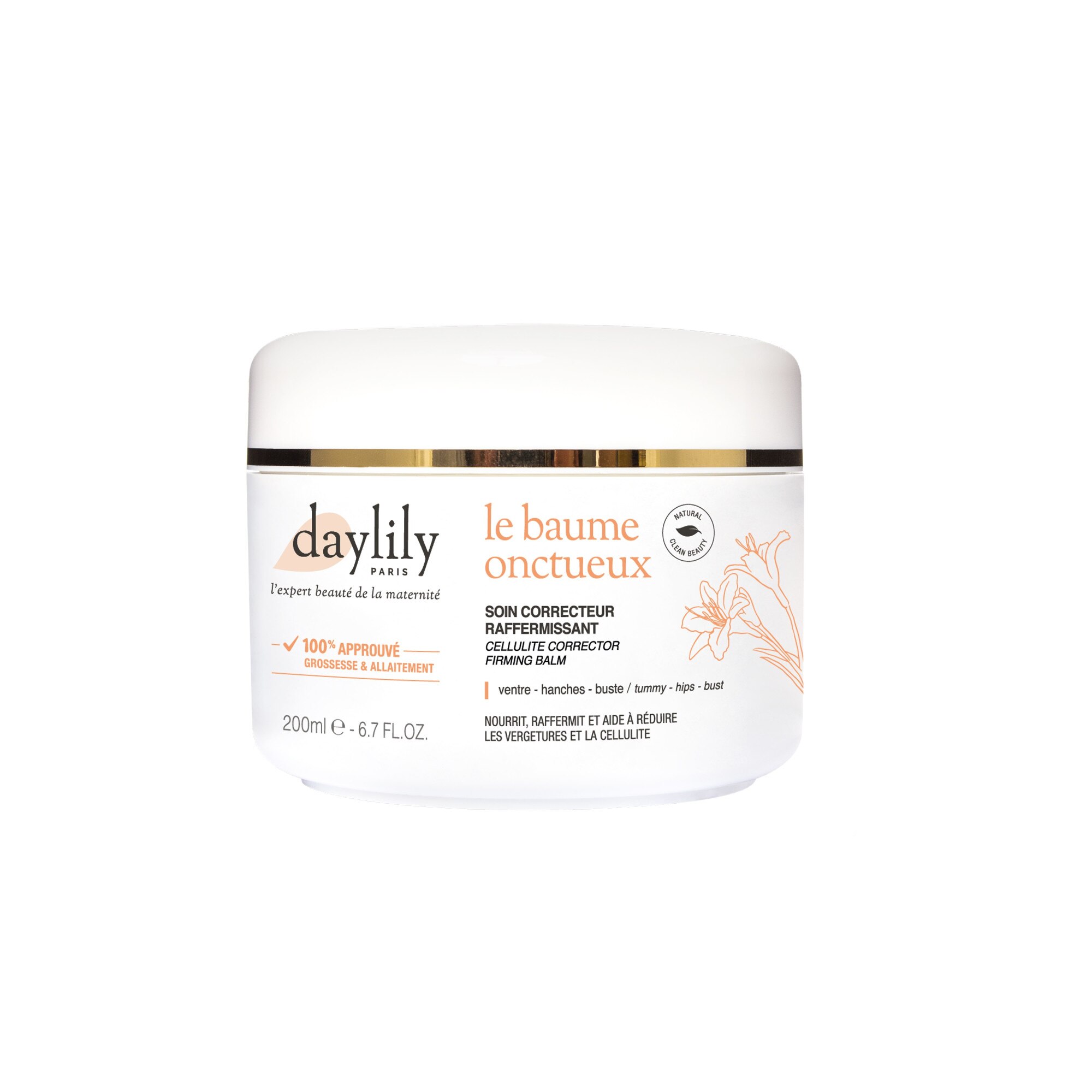 Tratament corector pentru cresterea fermitati pielii Maternitate, Daylily Paris, 200 ml