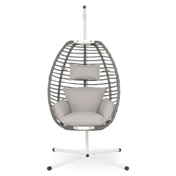 Leagan gradina/terasa Maison Mex GALVIN 126 x 126 x 191 alb-gri Leagan gradina/terasa Maison Mex GALVIN 126 x 126 x 191 alb-gri