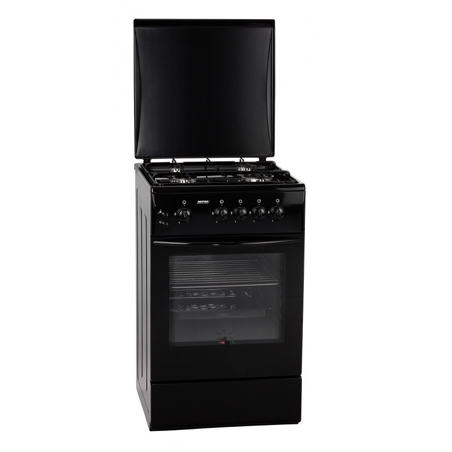 Aragaz MPM 51 KGF 21/B, 54l, 4 zone de gatit, Negru