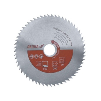 Panza circulara neplacata pentru retezat 400X30 60Z Dedra Panza circulara neplacata pentru retezat 400X30 60Z Dedra