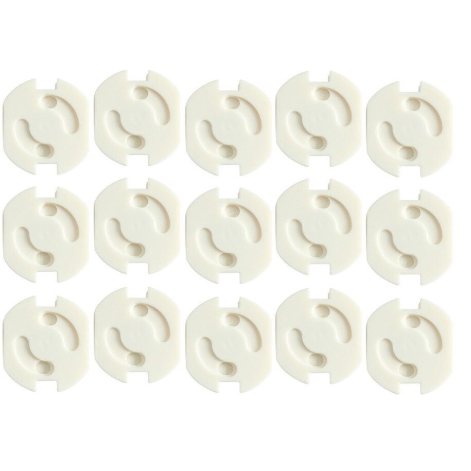 Set protectie priza, Empria, sigurante cu adeziv, 15 bucati, crem